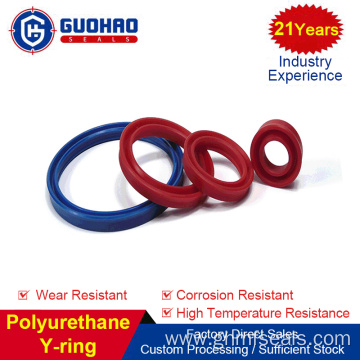 Turned Polyurethane Polyurethane Y-Rings For Shafts